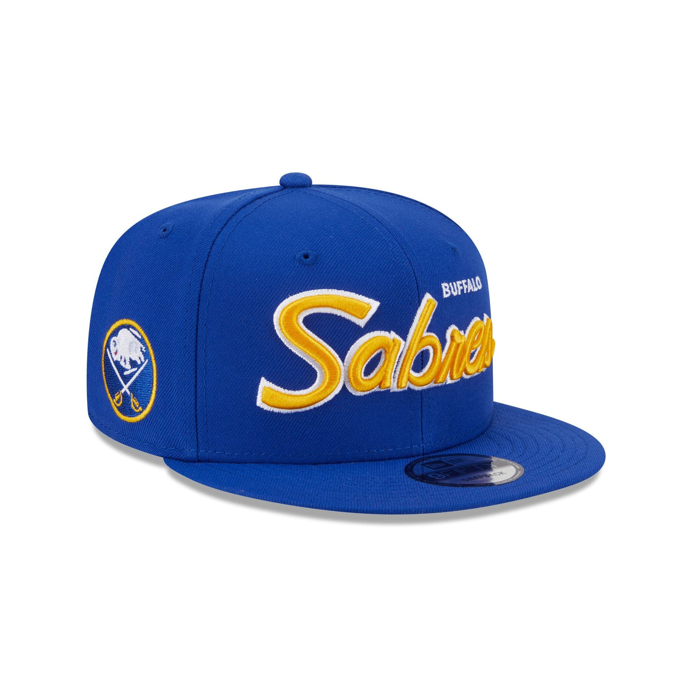 Buffalo Sabres Script Light Royal 9FIFTY Snapback Hat