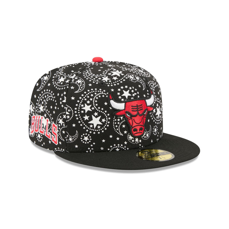 Chicago Bulls Star Studded 59FIFTY Fitted Hat