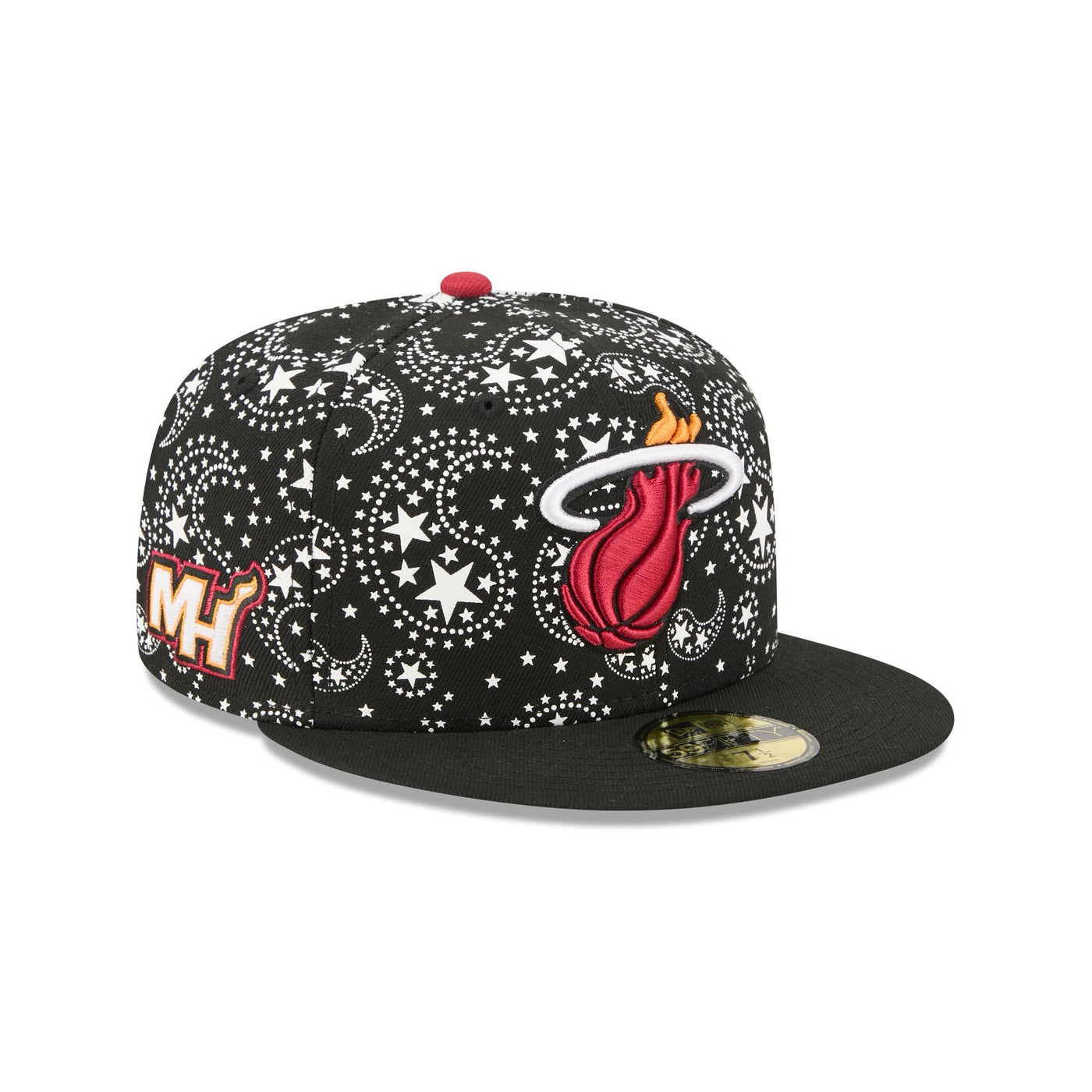Miami Heat Star Studded 59FIFTY Fitted Hat