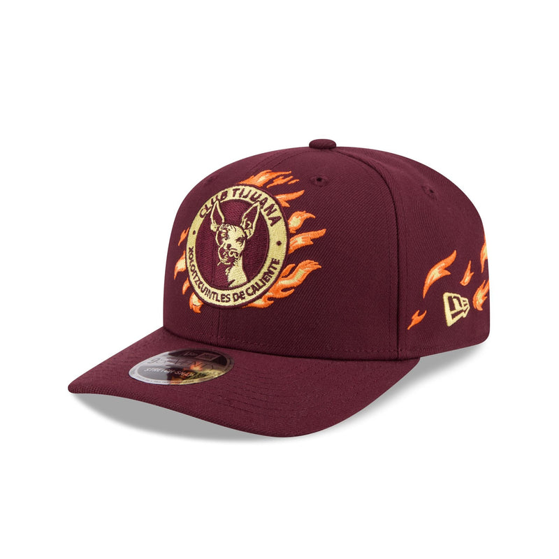 Xolos Flames 9SEVENTY Stretch-Snap Hat