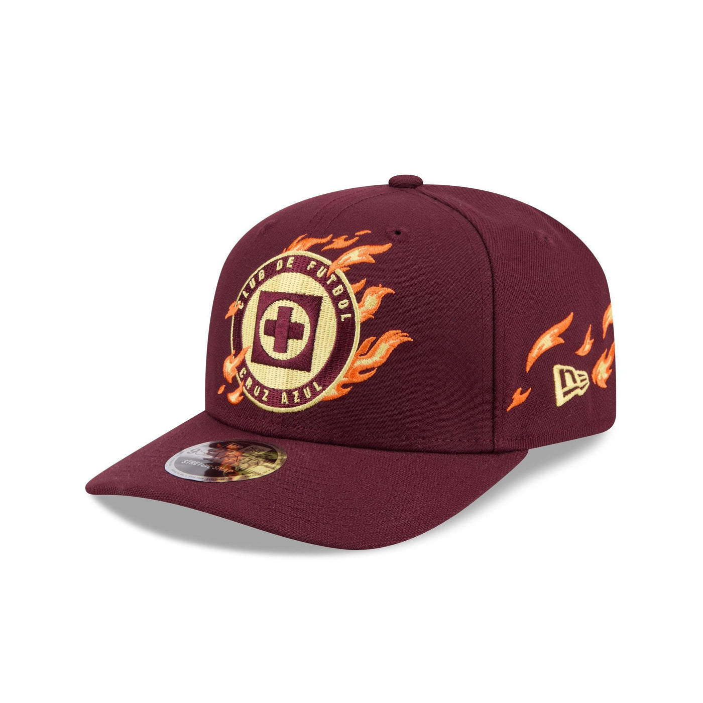 Cruz Azul Flames 9SEVENTY Stretch-Snap Hat