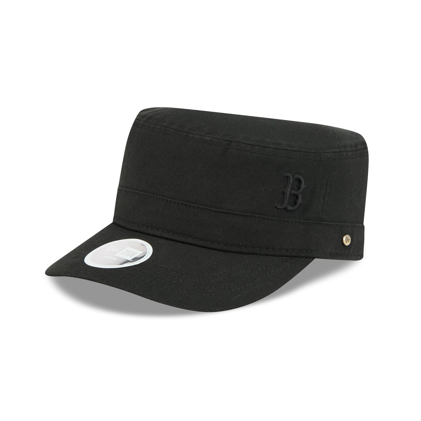 Boston Red Sox Women's Cadet Black Military Adjustable Hat