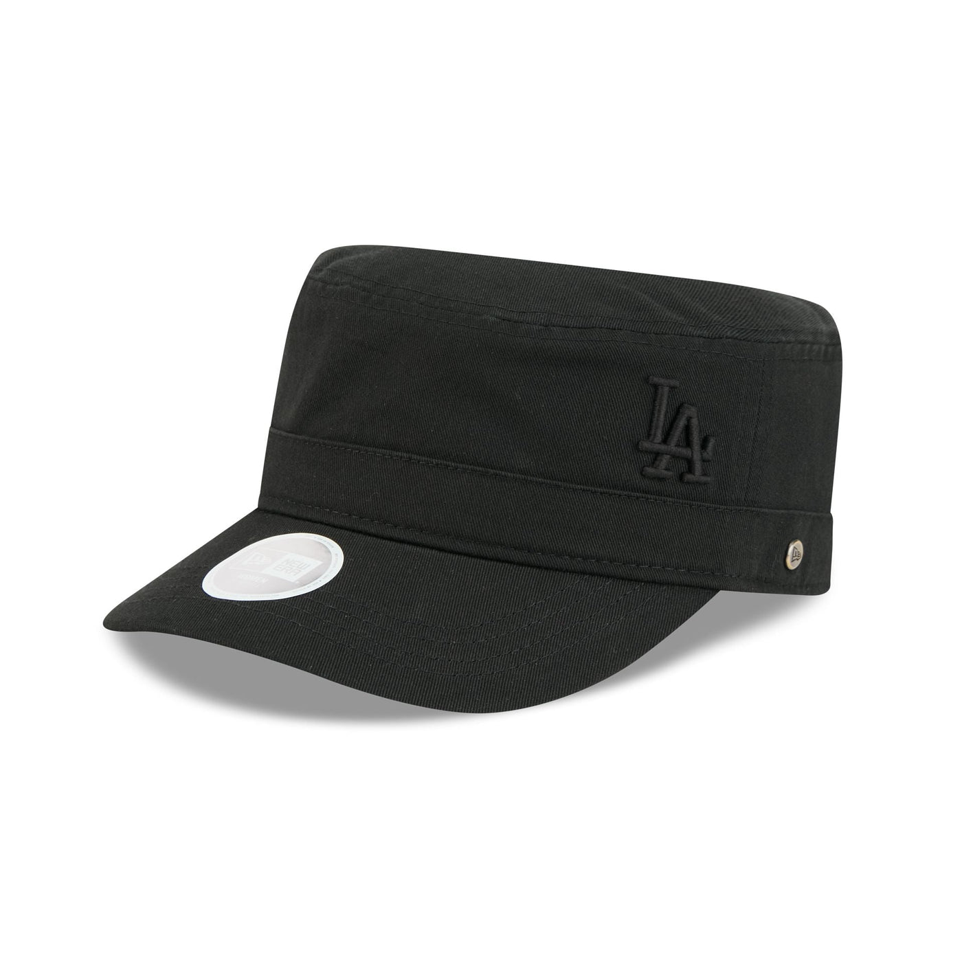 Los Angeles Dodgers Women's Cadet Black Military Adjustable Hat