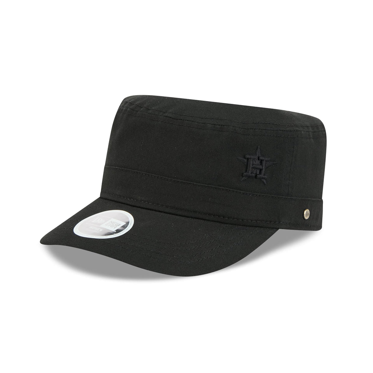 Houston Astros Women's Cadet Black Military Adjustable Hat