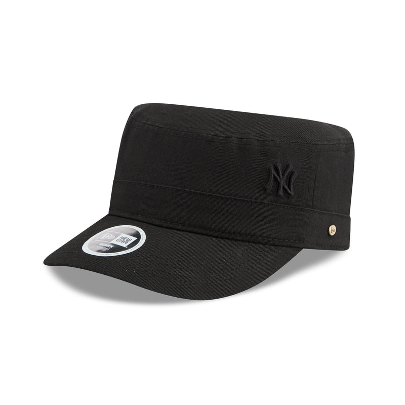 New York Yankees Women's Cadet Black Military Adjustable Hat