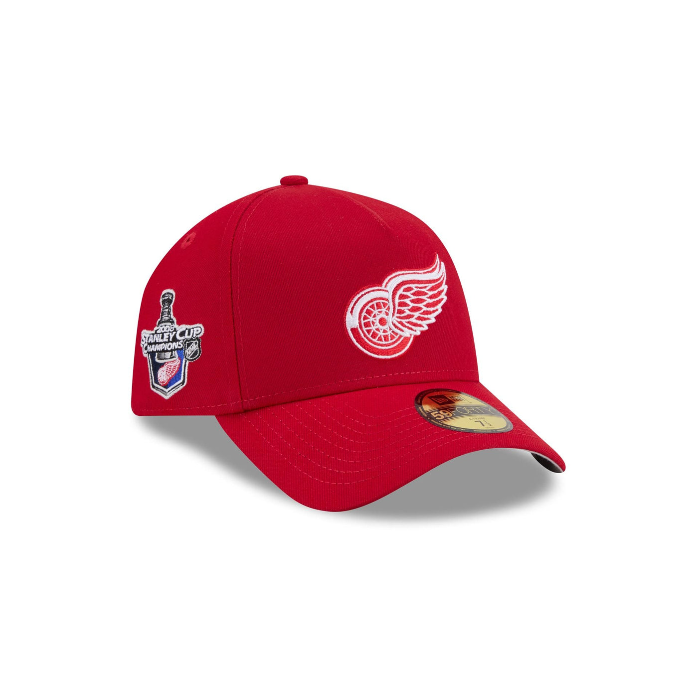 Detroit Red Wings Team Side 59FORTY A-Frame Fitted Hat