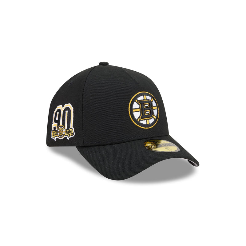 Boston Bruins Team Side 59FORTY A-Frame Fitted Hat