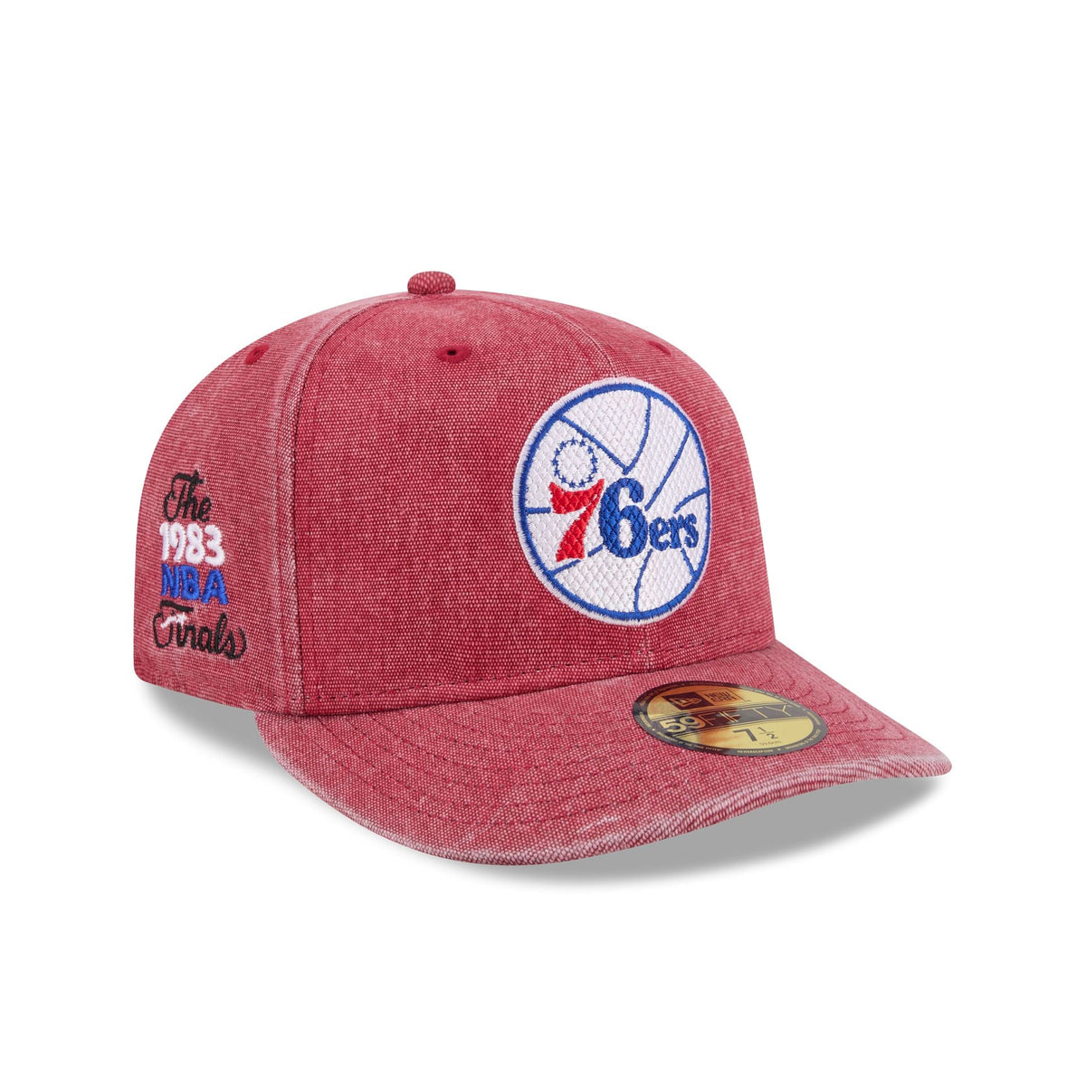 Philadelphia 76ers Hardwood Classics Diamond Stitch 59FIFTY Fitted Hat