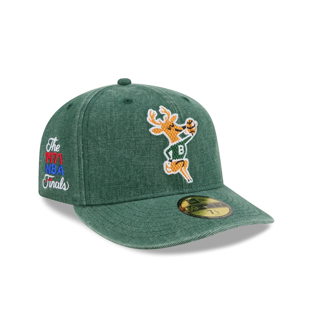 Milwaukee Bucks Hardwood Classics Diamond Stitch 59FIFTY Fitted Hat