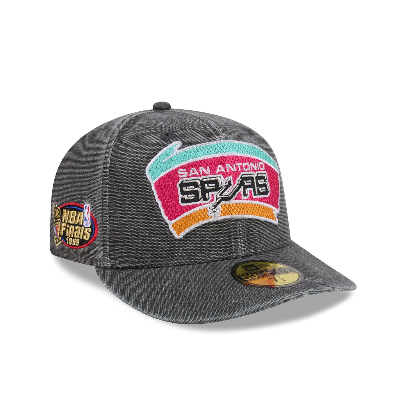 San Antonio Spurs Hardwood Classics Diamond Stitch 59FIFTY Fitted Hat