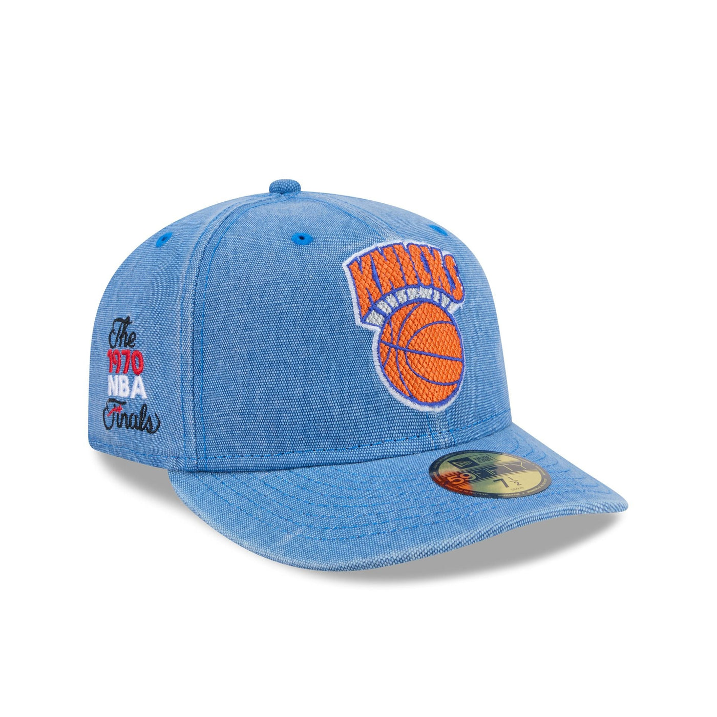 New York Knicks Hardwood Classics Diamond Stitch 59FIFTY Fitted Hat