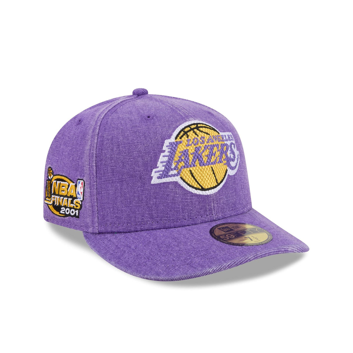 Los Angeles Lakers Hardwood Classics Diamond Stitch 59FIFTY Fitted Hat