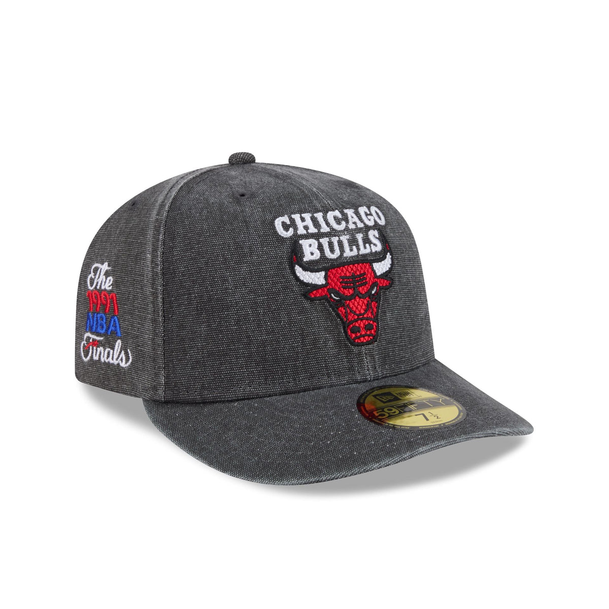 Chicago Bulls Hardwood Classics Diamond Stitch 59FIFTY Fitted Hat