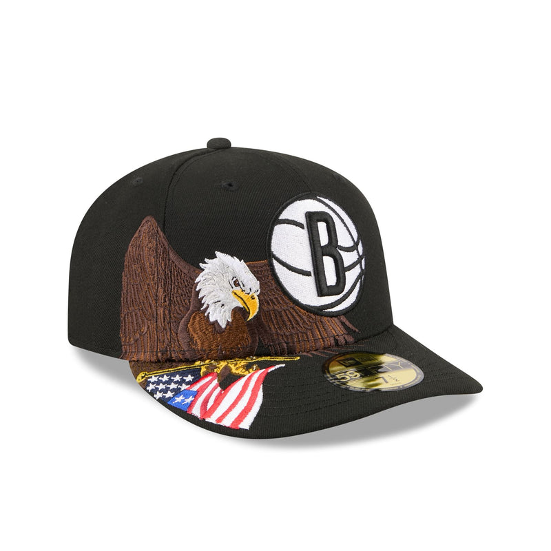 Brooklyn Nets Liberty Eagle 59FIFTY Fitted Hat