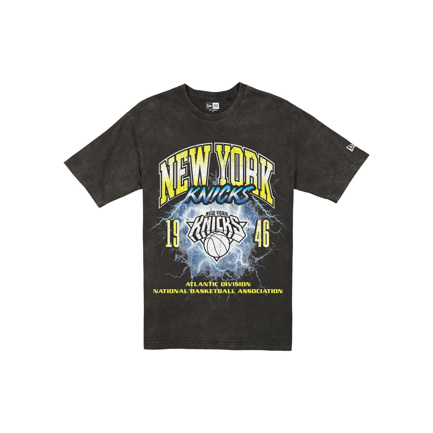 New York Knicks Lifestyle Graphics Storm Black T-Shirt