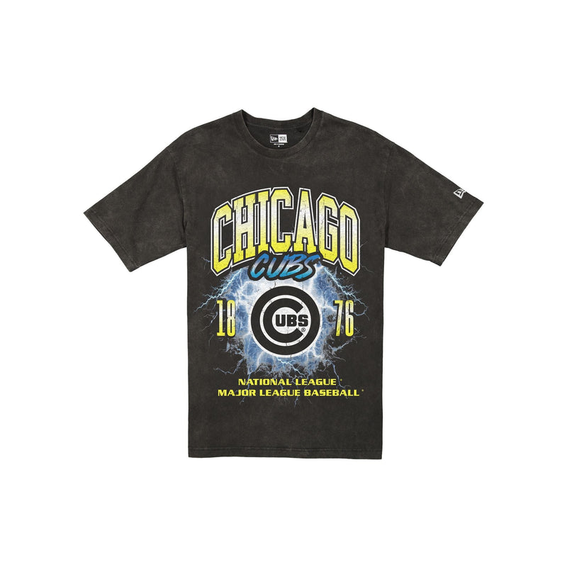Chicago Cubs Lifestyle Graphics Storm Black T-Shirt