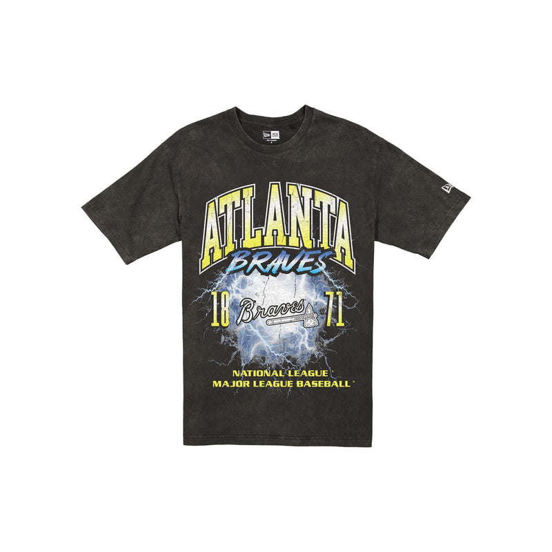 Atlanta Braves Lifestyle Graphics Storm Black T-Shirt