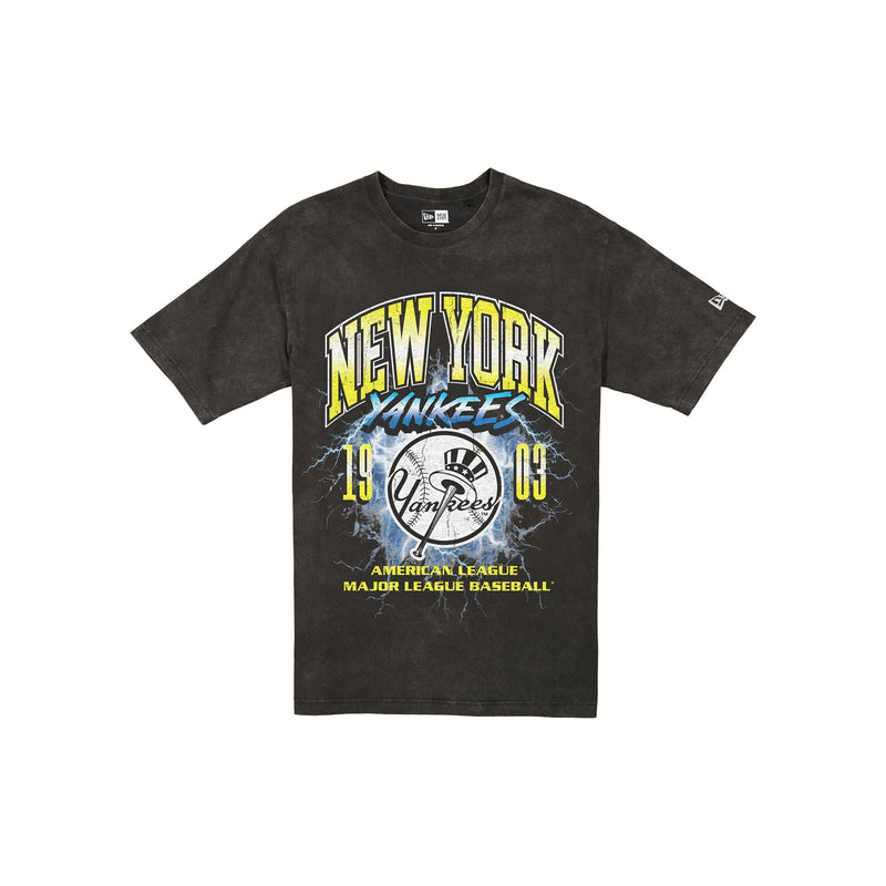 New York Yankees Lifestyle Graphics Storm Black T-Shirt