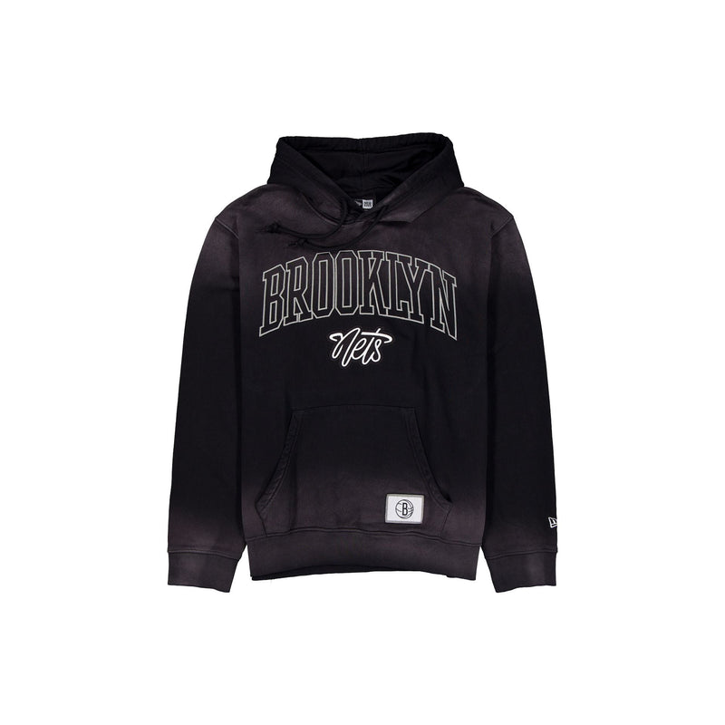 Brooklyn Nets Sport Classics Wordmark Washed Hoodie