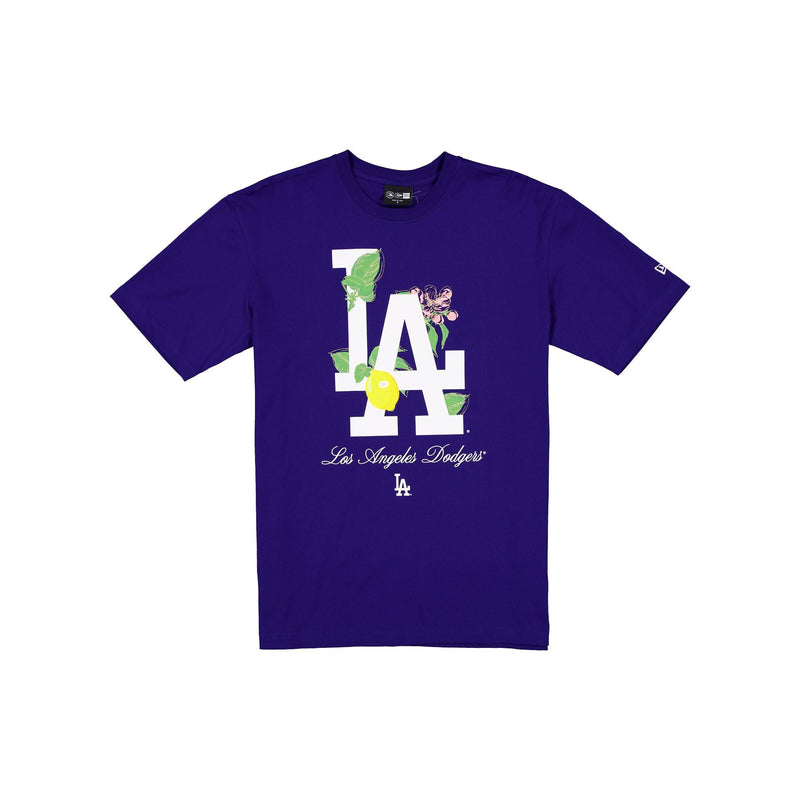 Los Angeles Dodgers Lifestyle Graphics Floral Embroidery T-Shirt