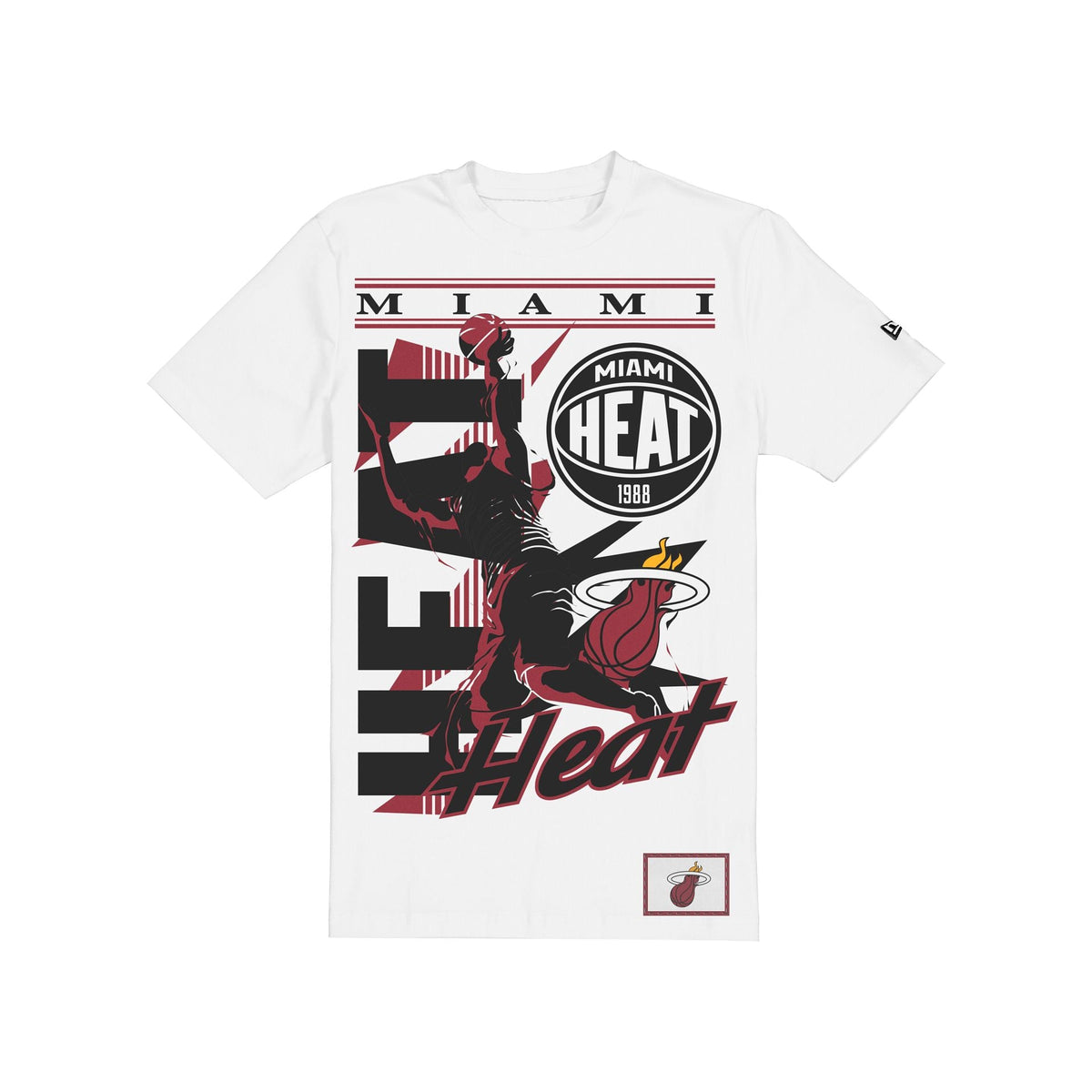 Miami Heat Sport Classics Player White T-Shirt