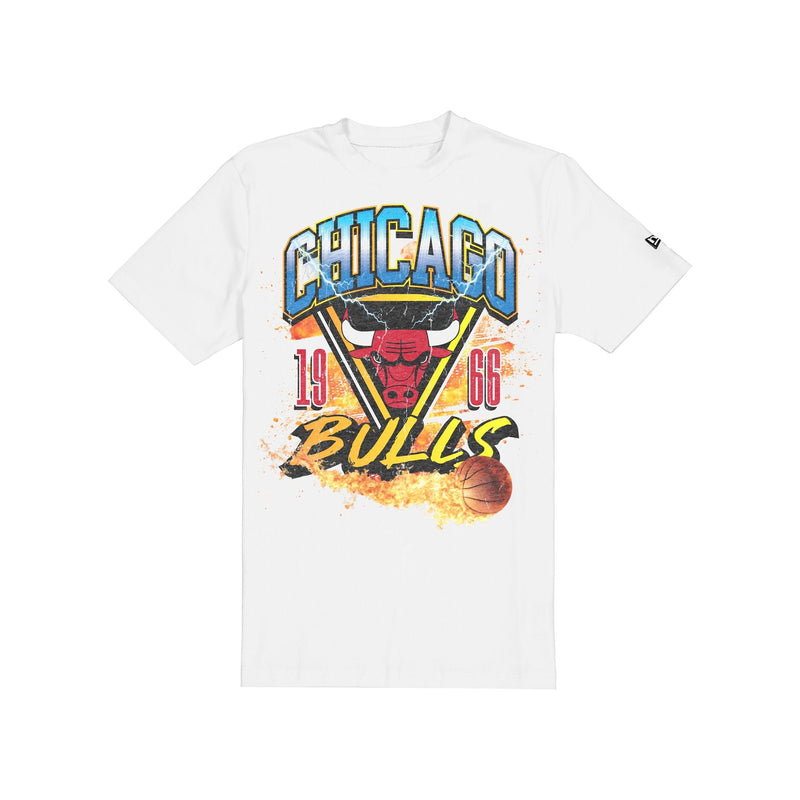 Chicago Bulls Lifestyle Graphics Fireball White T-Shirt