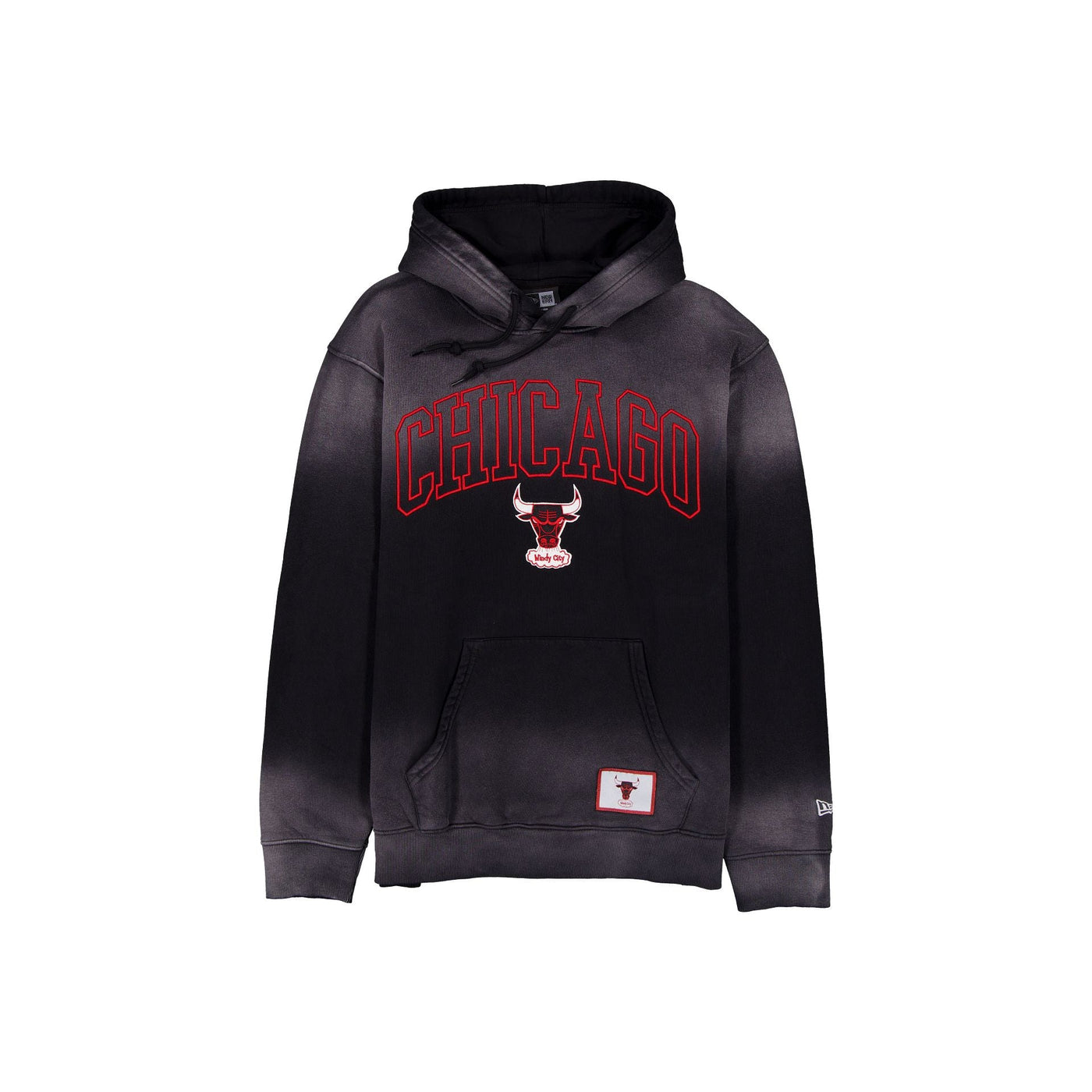 Chicago Bulls Sport Classics Wordmark Washed Hoodie