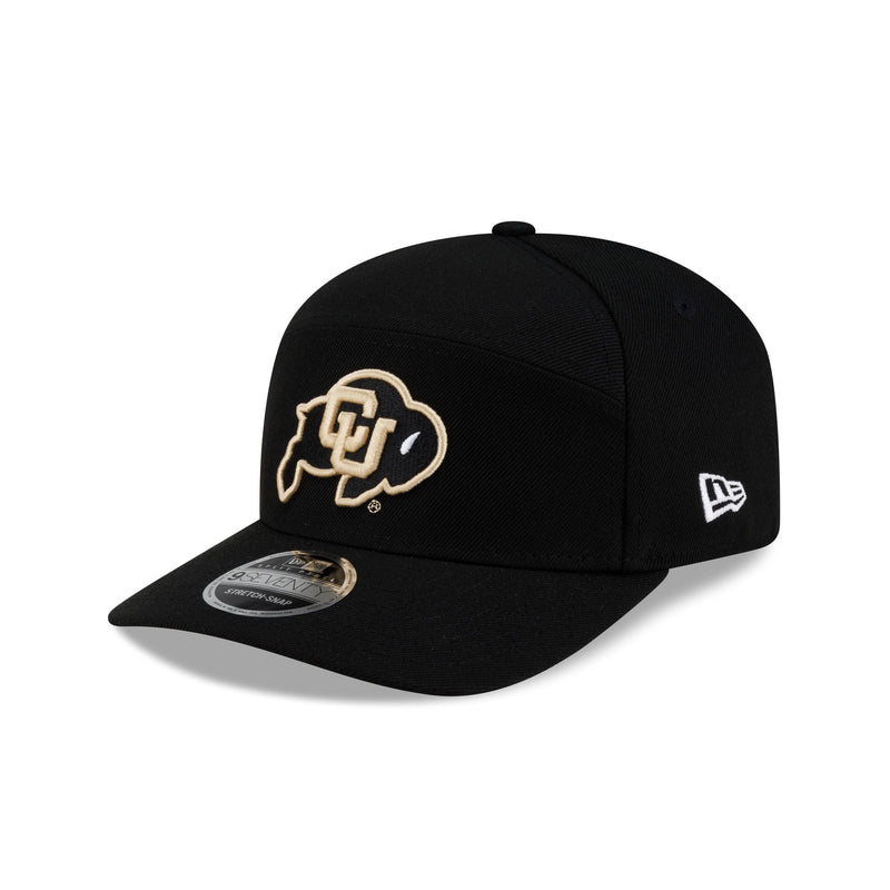 Colorado Buffaloes Poly Split Panel 9SEVENTY Stretch-Snap Hat