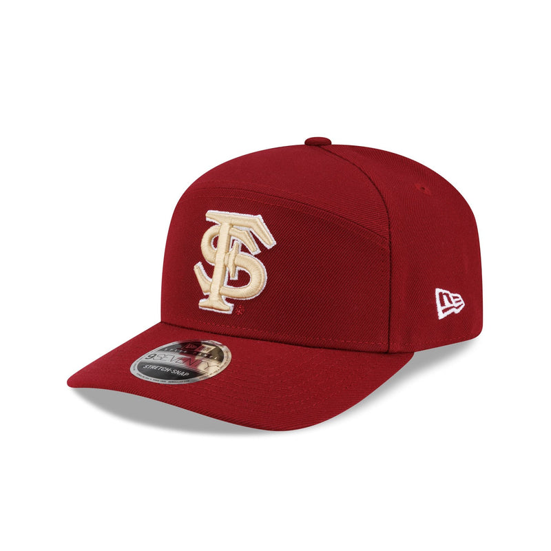 Florida State Seminoles Poly Split Panel 9SEVENTY Stretch-Snap Hat