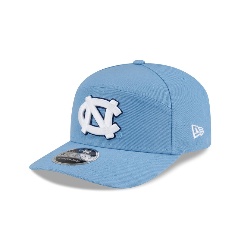 North Carolina Tar Heels Poly Split Panel 9SEVENTY Stretch-Snap Hat