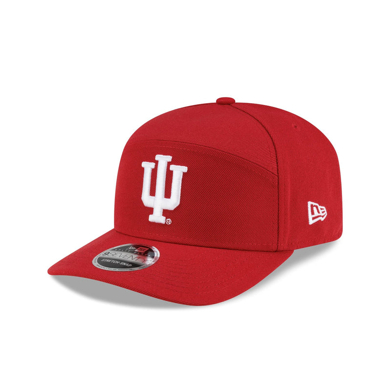 Indiana Hoosiers Poly Split Panel 9SEVENTY Stretch-Snap Hat