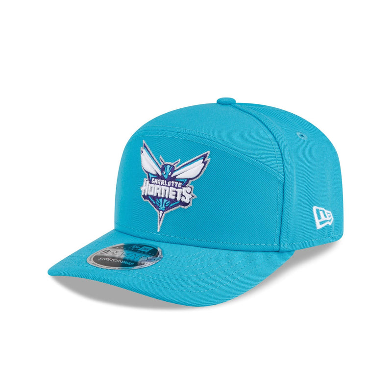 Charlotte Hornets Poly Split Panel 9SEVENTY Stretch-Snap Hat