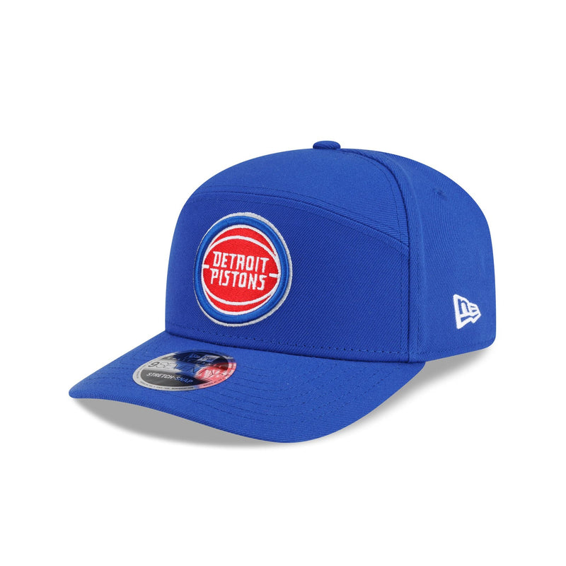 Detroit Pistons Poly Split Panel 9SEVENTY Stretch-Snap Hat
