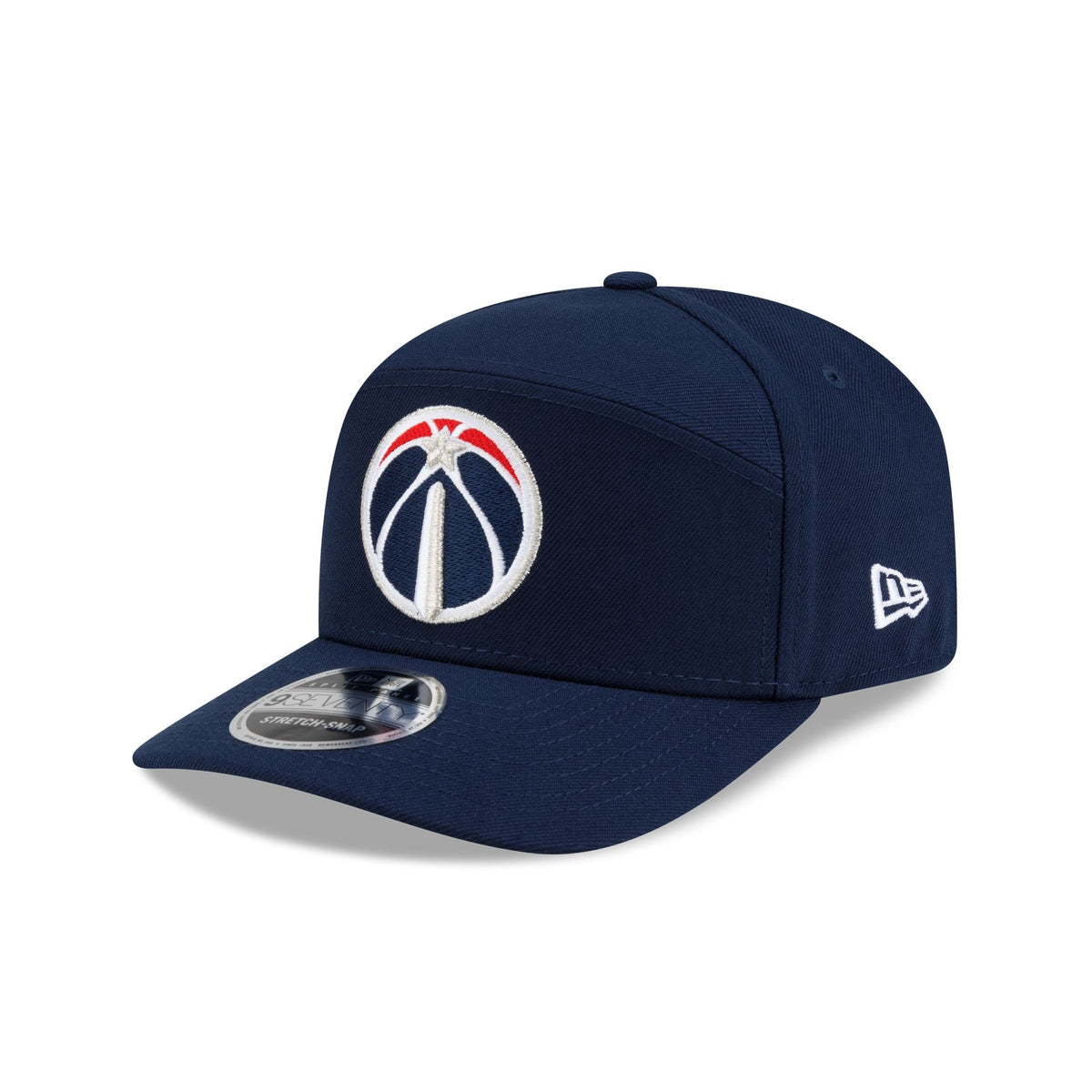 Washington Wizards Poly Split Panel 9SEVENTY Stretch-Snap Hat