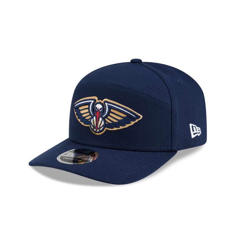 New Orleans Pelicans Poly Split Panel 9SEVENTY Stretch-Snap Hat