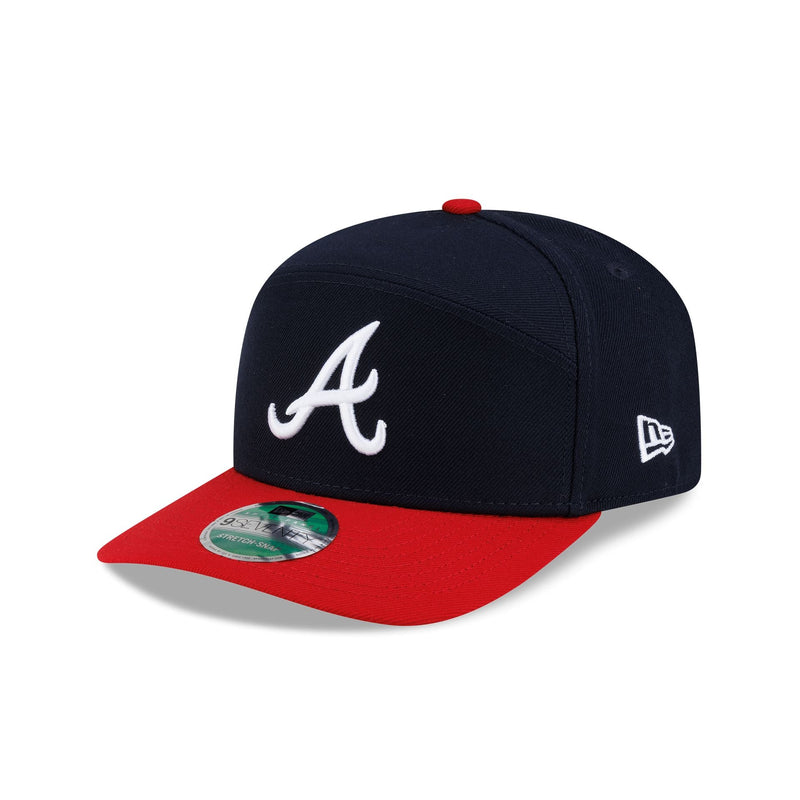 Atlanta Braves Player Replica Home Split Panel 9SEVENTY Stretch-Snap Hat