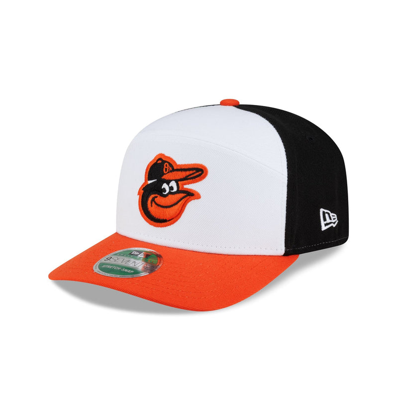 Baltimore Orioles Player Replica Home Split Panel 9SEVENTY Stretch-Snap Hat
