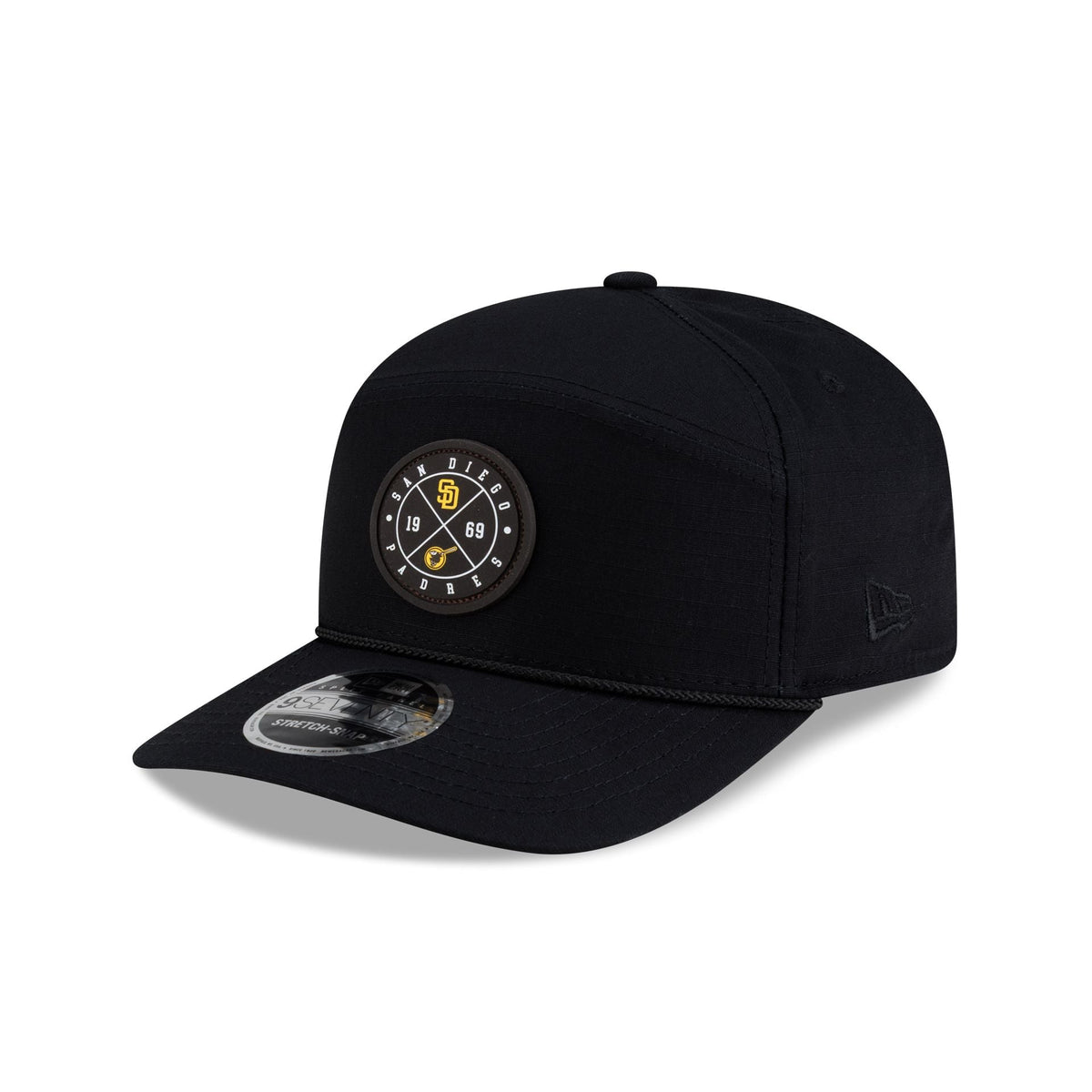San Diego Padres Cotton Ripstop Split Panel 9SEVENTY Stretch-Snap Hat
