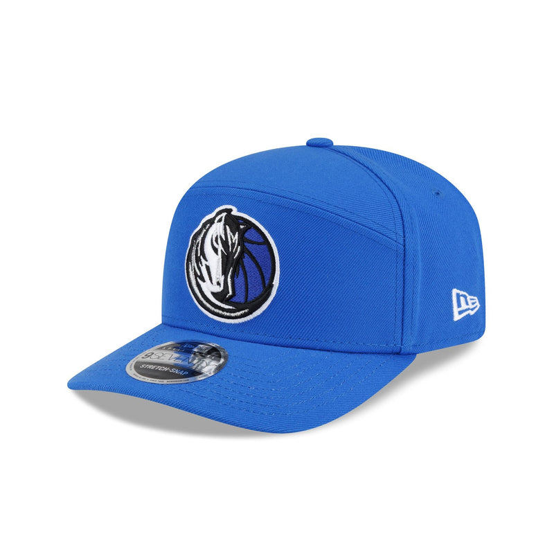 Dallas Mavericks Poly Split Panel 9SEVENTY Stretch-Snap Hat