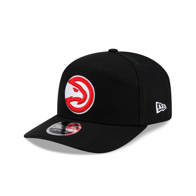 Atlanta Hawks Poly Split Panel 9SEVENTY Stretch-Snap Hat