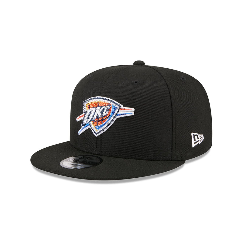 Oklahoma City Thunder 2026 Draft Black 9FIFTY Snapback Hat
