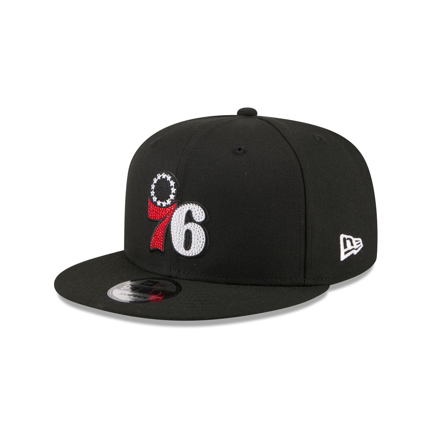 Philadelphia 76ers 2026 Draft Black 9FIFTY Snapback Hat