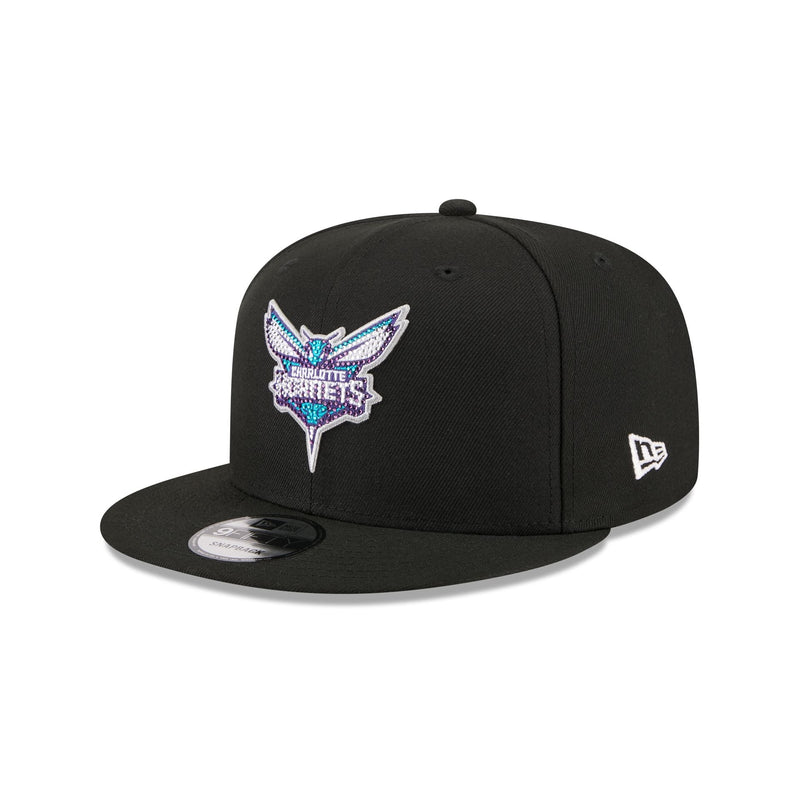 Charlotte Hornets 2026 Draft Black 9FIFTY Snapback Hat