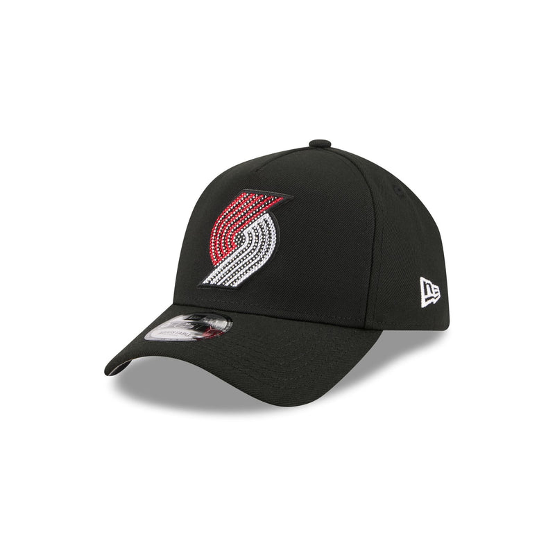 Portland Trail Blazers 2026 Draft Black 9FORTY A-Frame Snapback Hat