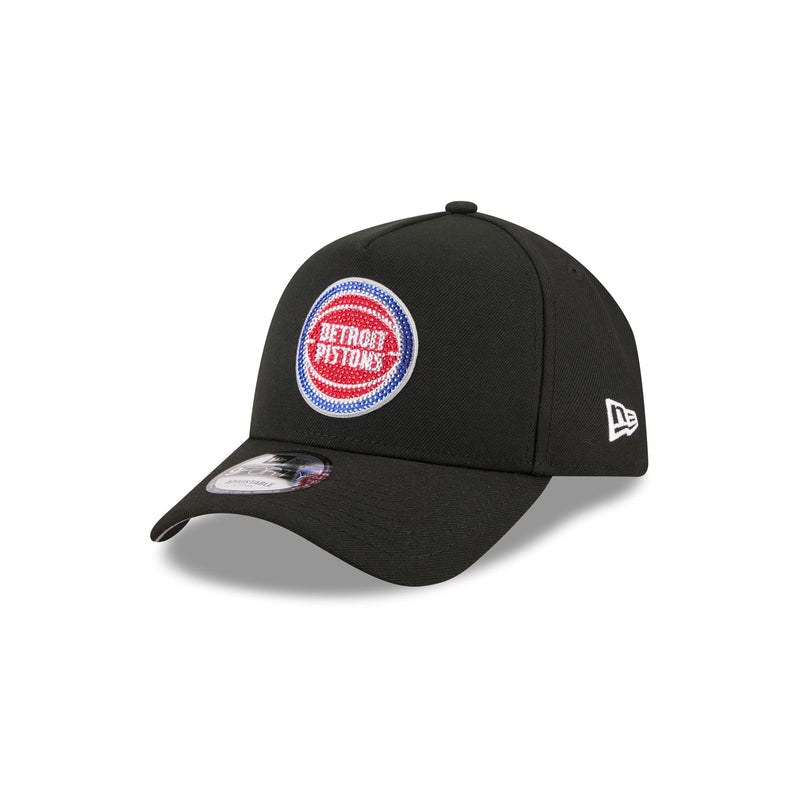 Detroit Pistons 2026 Draft Black 9FORTY A-Frame Snapback Hat