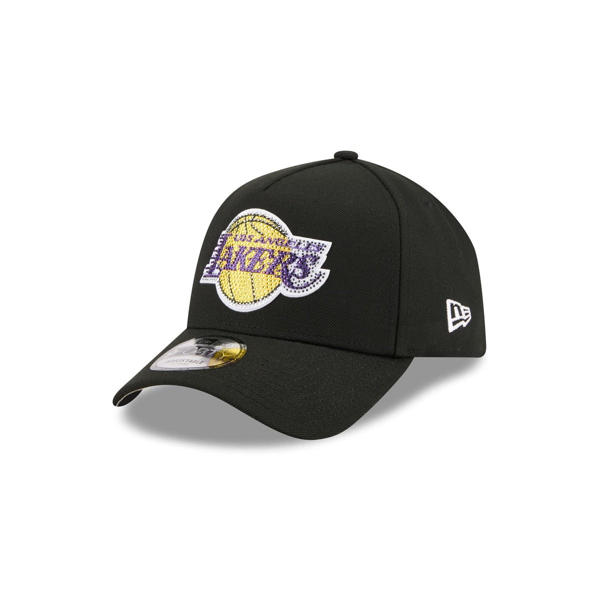 Los Angeles Lakers 2026 Draft Black 9FORTY A-Frame Snapback Hat
