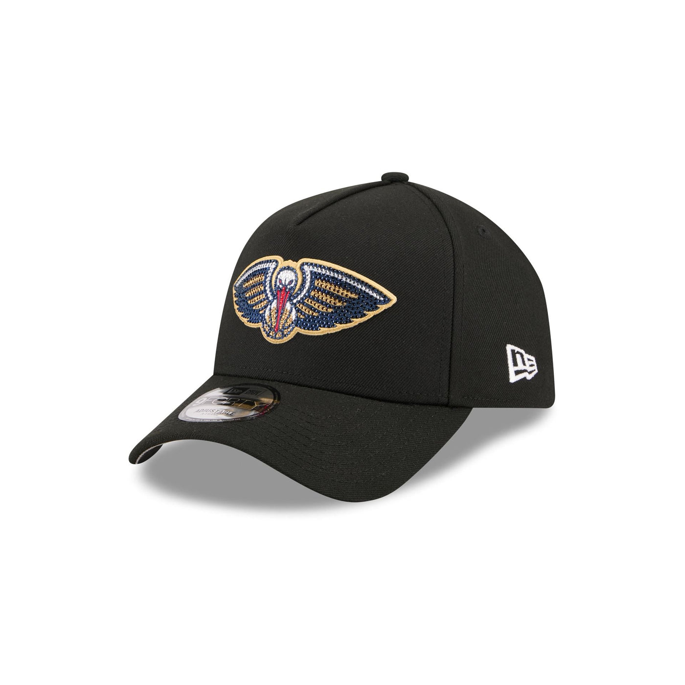 New Orleans Pelicans 2026 Draft Black 9FORTY A-Frame Snapback Hat