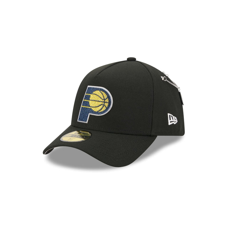 Indiana Pacers 2026 Draft Black 59FORTY A-Frame Fitted Hat