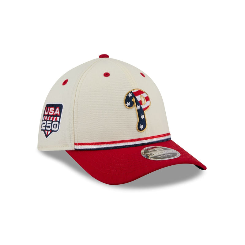 Philadelphia Phillies Independence Day 2026 39THIRTY M-Crown Stretch Fit Hat