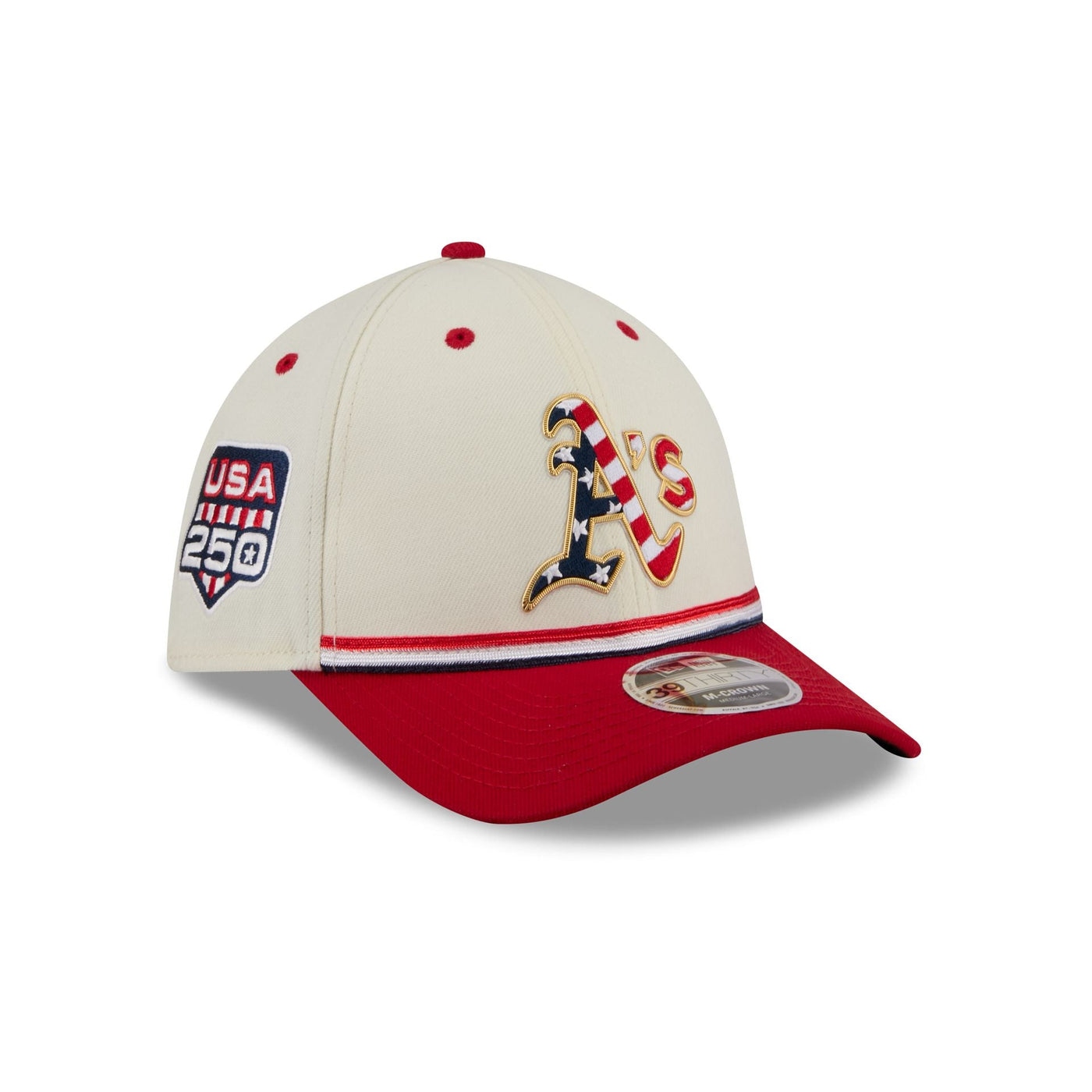 Athletics Independence Day 2026 39THIRTY M-Crown Stretch Fit Hat